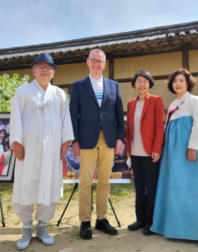 주한 영국 크룩스대사님 부부 방문